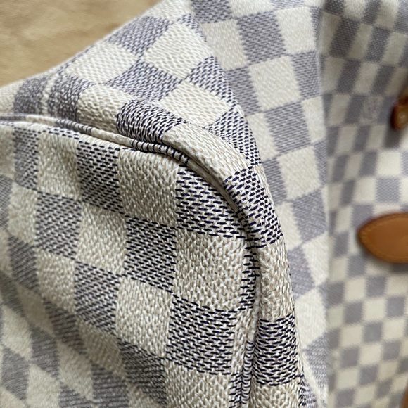 LOUIS VUITTON | NEVERFULL MM | DAMIER AZUR - Picture 5 of 10